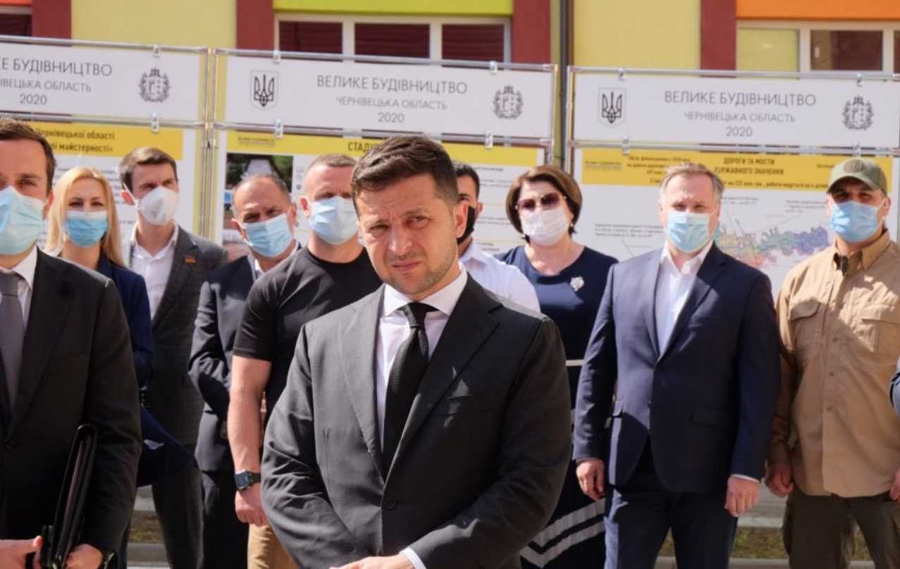 Чернівці, Чернівецька область Президент Зеленський у Чернівцях