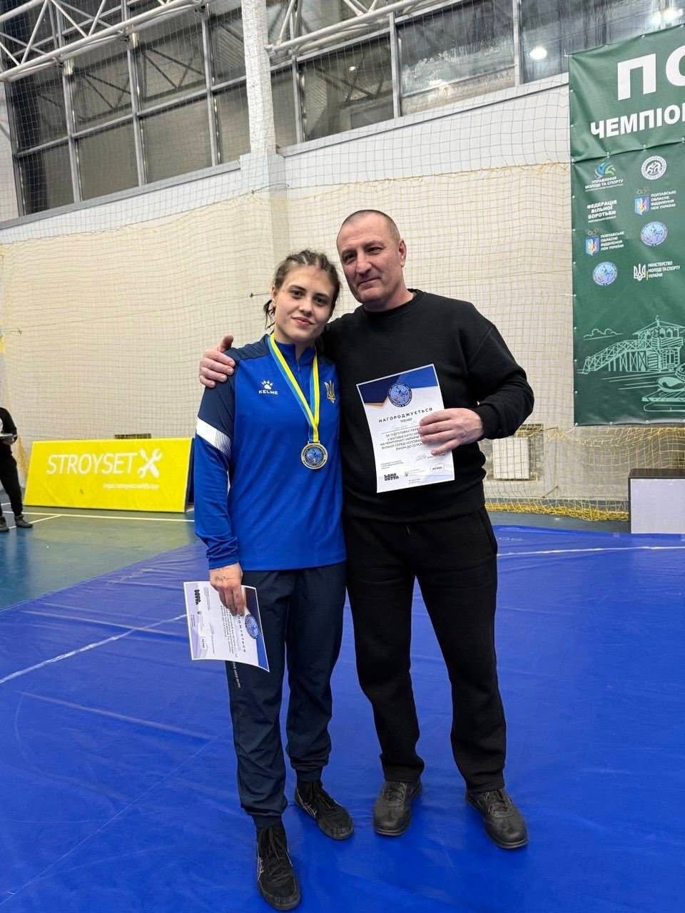 Буковинська борчиня Олександра Рибак стала чемпіонкою України U23