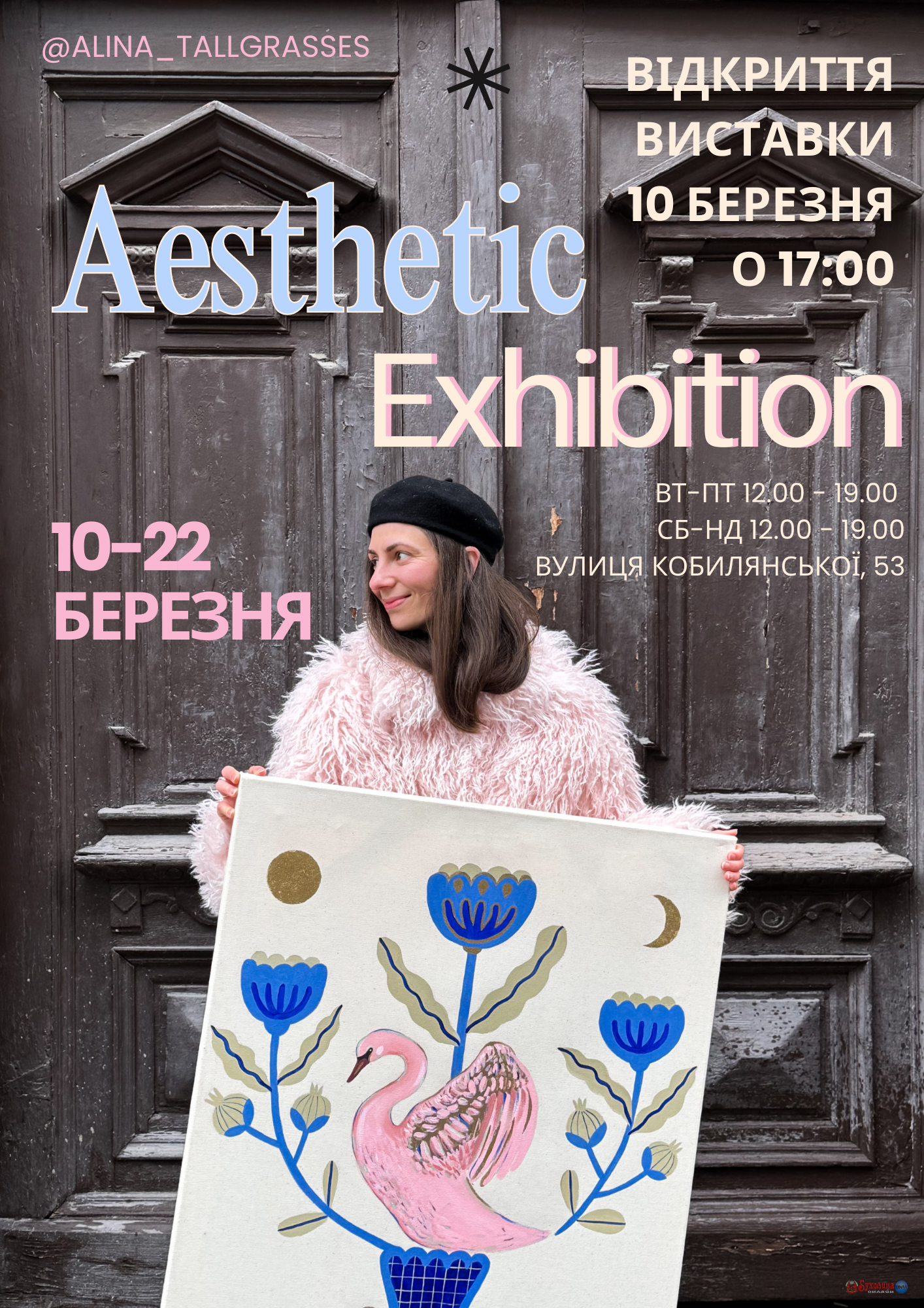 Персональна «Естетична виставка» Аліни Макарової у Чернівцях